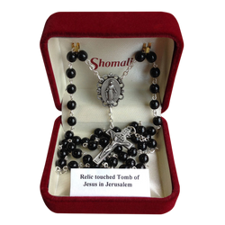 Black Jerusalem Relic Rosary