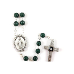 Green Jerusalem Relic Rosary
