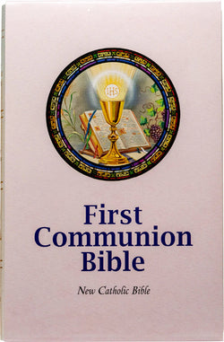NCB First Communion Bible - White for Girls
