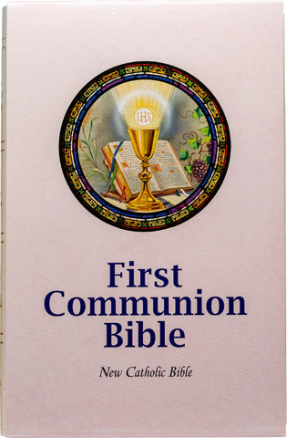 NCB First Communion Bible - White for Girls