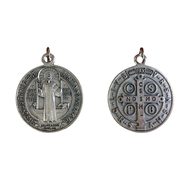 Saint Benedict Medal - Oxidized