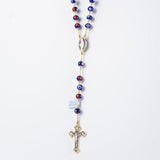 Blue Venetian Glass Rosary