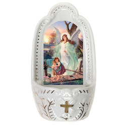 Guardian Angel Holy Water Font