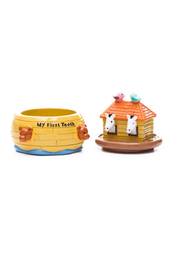 Noah's Ark My First Curl & Tooth Set