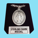Miraculous Medal - Sterling Silver