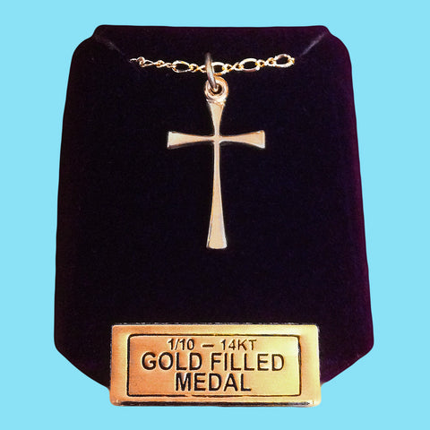 Maltese Cross - 14KT Gold Filled