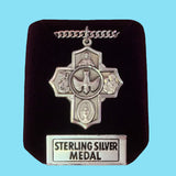 5 Way Confirmation Cross - Sterling Silver