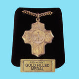 5 Way Confirmation Cross - 14 KT Gold Filled
