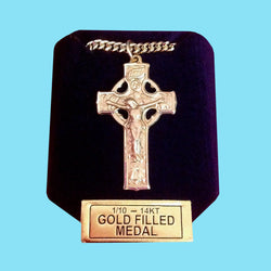 Celtic Crucifix -14 KT Gold Filled