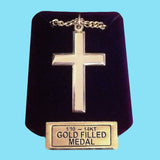 Highly Polished Cross - 14kt Gold Filled