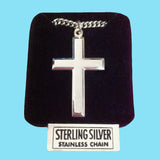 Cross - Highly Polished - Sterling Silver