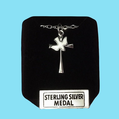 Holy Spirit Maltese Cross -Sterling Silver