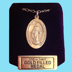 Miraculous Medal - 14KT Gold Filled