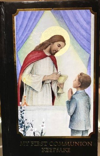 Boy's First Communion Keepsake Book