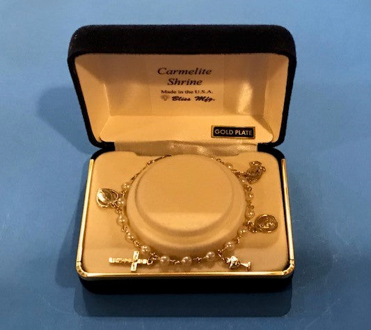 Communion Charm Bracelet - Gold-plated