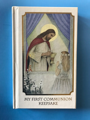 Girl's First Communion Keepsake Book