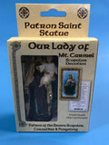 Our Lady of Mount Carmel 4" Statue