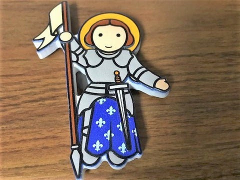 St. Joan of Arc Magnet