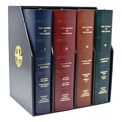 Liturgy of the Hours - Complete Set - Large Print -Leather